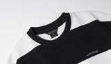 ダブルユーブイプロジェクト(WV PROJECT) Mid-Summer Stripe Short-Sleeved T-Shirt Black JIST7508