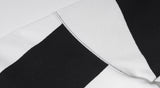 ダブルユーブイプロジェクト(WV PROJECT) Mid-Summer Stripe Short-Sleeved T-Shirt Black JIST7508