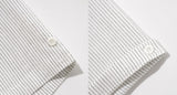 ダブルユーブイプロジェクト(WV PROJECT) Ritz Stripe Short-Sleeved Shirt Ivory MJSS7506