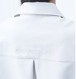 オージーオーディー(OZOD) LEATHER SHIRTS_WHITE