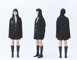 オージーオーディー(OZOD)  SOLID DROP BLAZER_BLACK