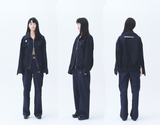 オージーオーディー(OZOD)  DENIM DROP JACKET_NAVYBLUE