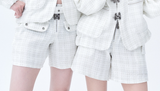 オージーオーディー(OZOD)  TWEED SHORTS_WHITE