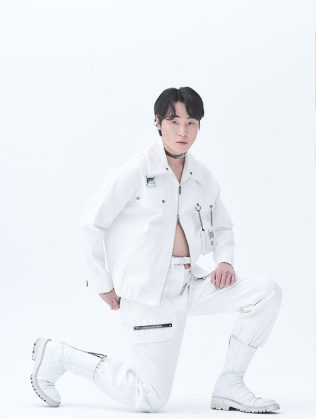 オージーオーディー(OZOD)  DENIM POCKET PANTS_WHITE