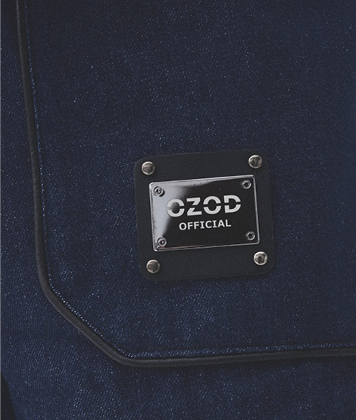 オージーオーディー(OZOD)  DENIM POCKET PANTS_WHITE