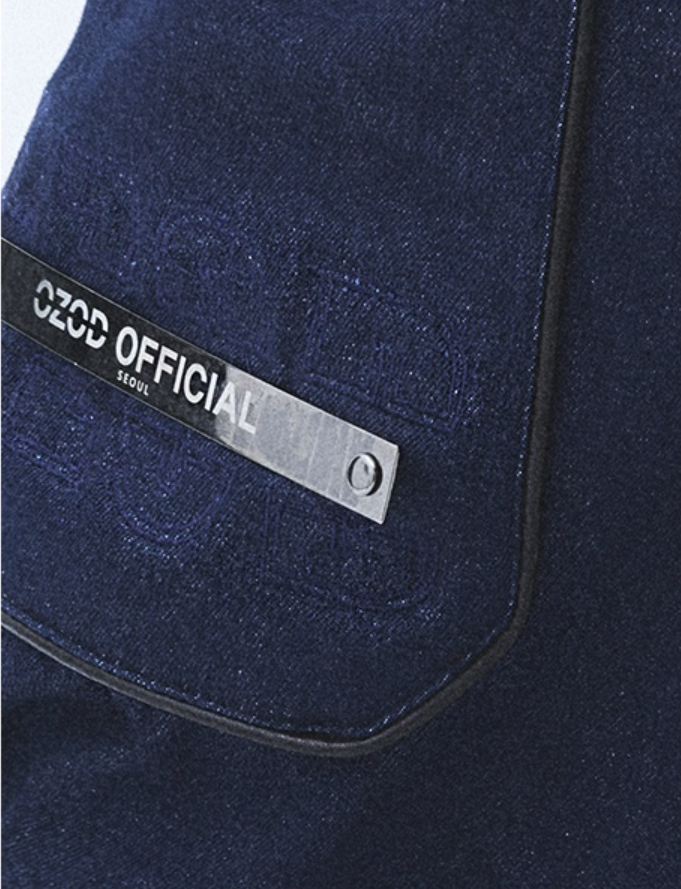 オージーオーディー(OZOD)  DENIM POCKET PANTS_WHITE