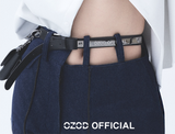 オージーオーディー(OZOD)  DENIM POCKET PANTS_WHITE