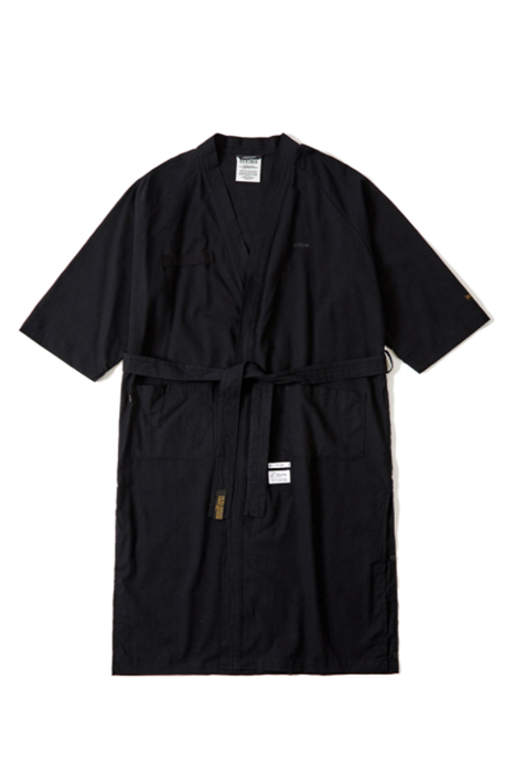 STIGMA(スティグマ) TECH LINEN ROBE BLACK