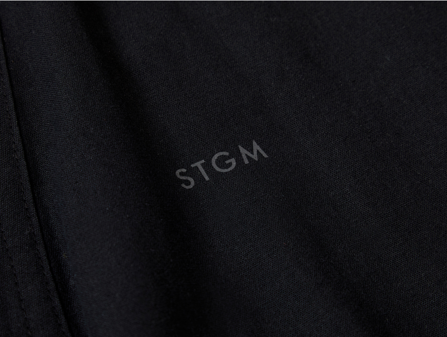STIGMA(スティグマ) TECH LINEN ROBE BLACK