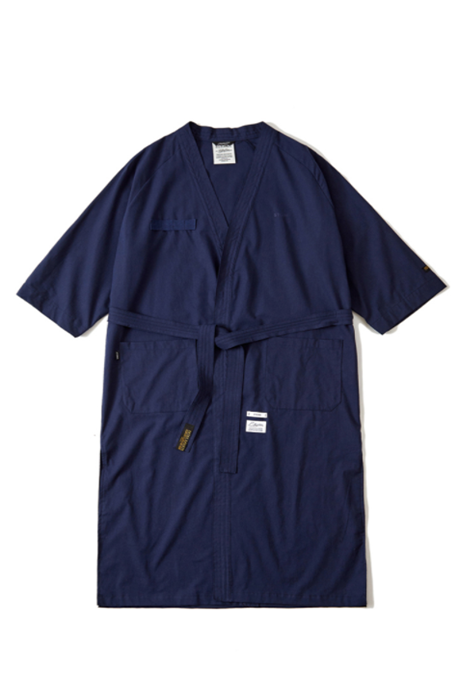 STIGMA(スティグマ) TECH LINEN ROBE NAVY