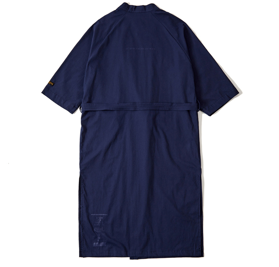 STIGMA(スティグマ) TECH LINEN ROBE NAVY