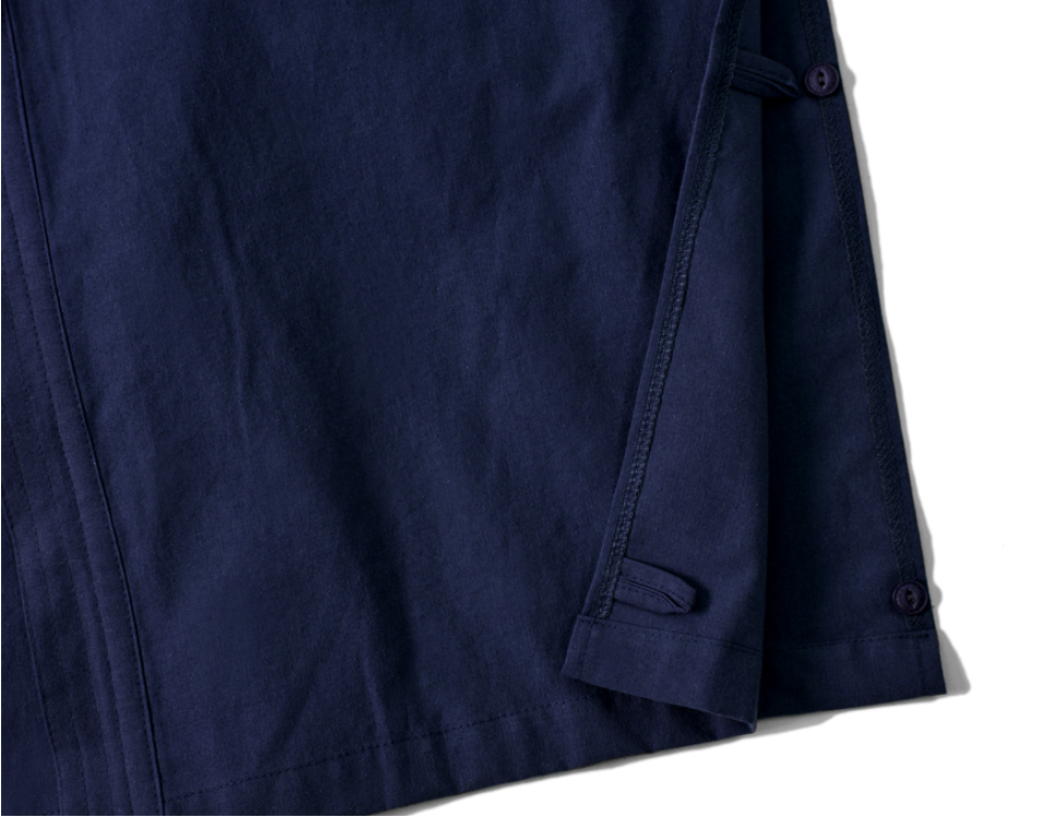 STIGMA(スティグマ) TECH LINEN ROBE NAVY