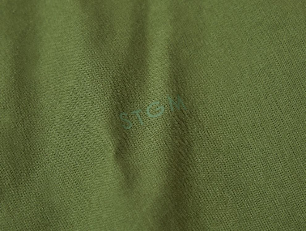 STIGMA(スティグマ) TECH LINEN ROBE OLIVE