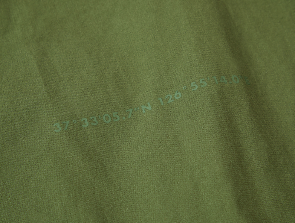 STIGMA(スティグマ) TECH LINEN ROBE OLIVE