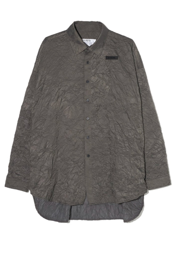 OVERR(オベルー)  21SS CHARCOAL TUNIC SHIRTS