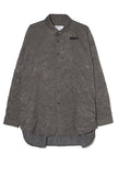 OVERR(オベルー)  21SS CHARCOAL TUNIC SHIRTS