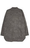 OVERR(オベルー)  21SS CHARCOAL TUNIC SHIRTS