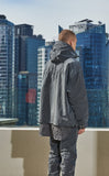 OVERR(オベルー)  21SS METAL RIP CHARCOAL NYLON JACKET
