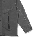 OVERR(オベルー)  21SS METAL RIP CHARCOAL NYLON JACKET