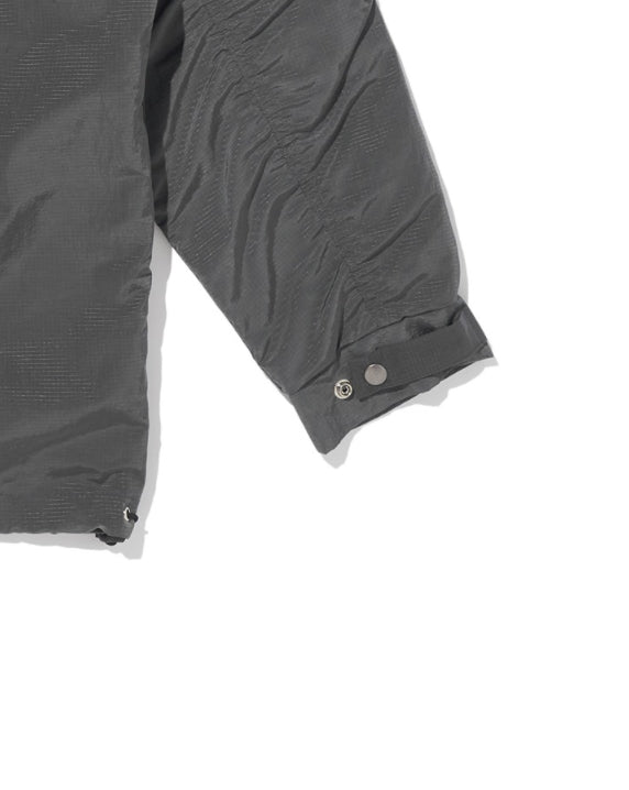 OVERR(オベルー)  21SS METAL RIP CHARCOAL NYLON JACKET
