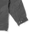 OVERR(オベルー)  21SS METAL RIP CHARCOAL NYLON JACKET