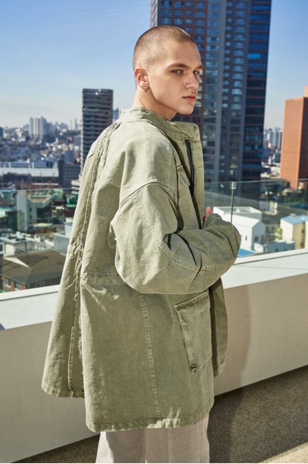 OVERR(オベルー)  21SS PIGMENT KHAKI FIELD JACKET
