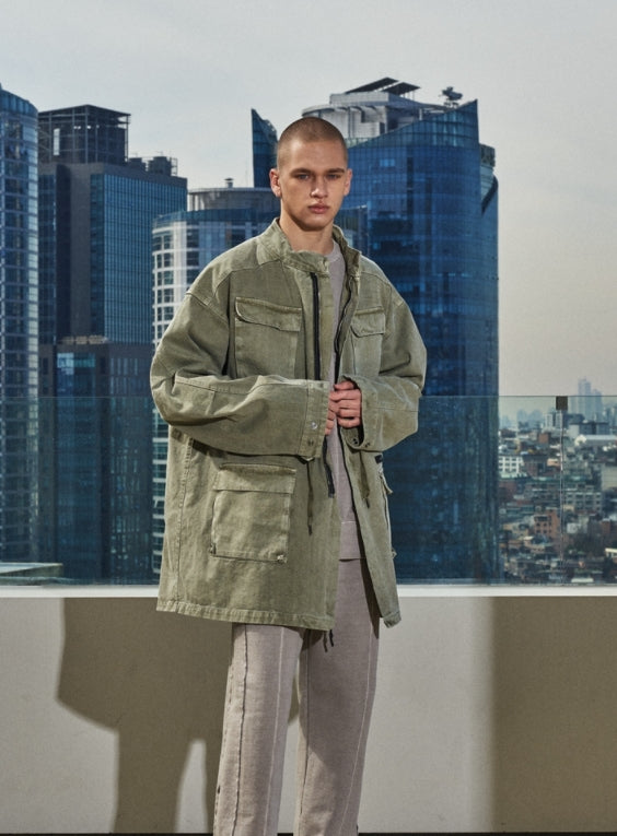 OVERR(オベルー)  21SS PIGMENT KHAKI FIELD JACKET