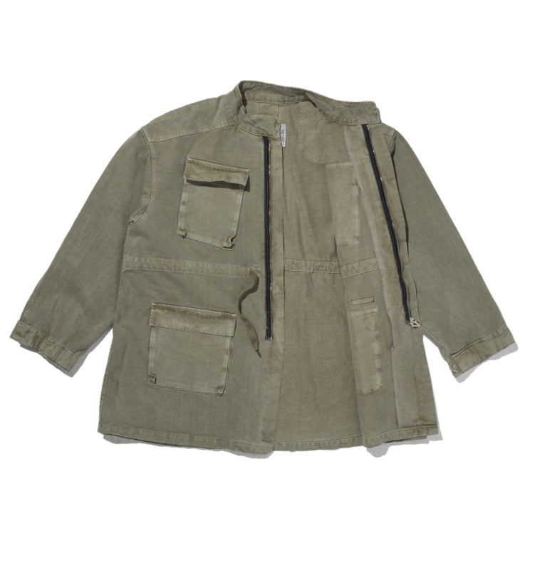 OVERR(オベルー)  21SS PIGMENT KHAKI FIELD JACKET