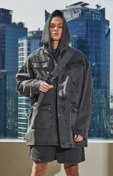 OVERR(オベルー)  21SS PIGMENT CHARCOAL FIELD JACKET