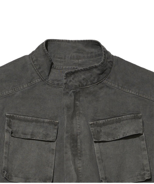 OVERR(オベルー)  21SS PIGMENT CHARCOAL FIELD JACKET