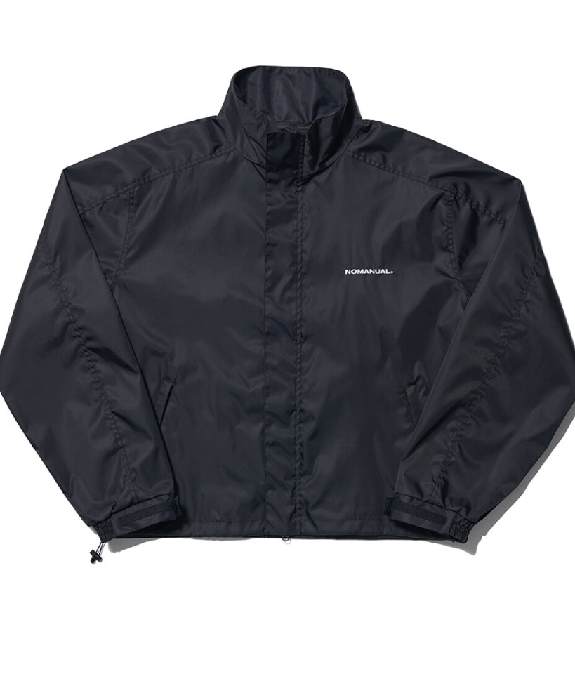 NOMANUAL(ノーマニュアル)  FD WINDBREAKER JACKET - BLACK