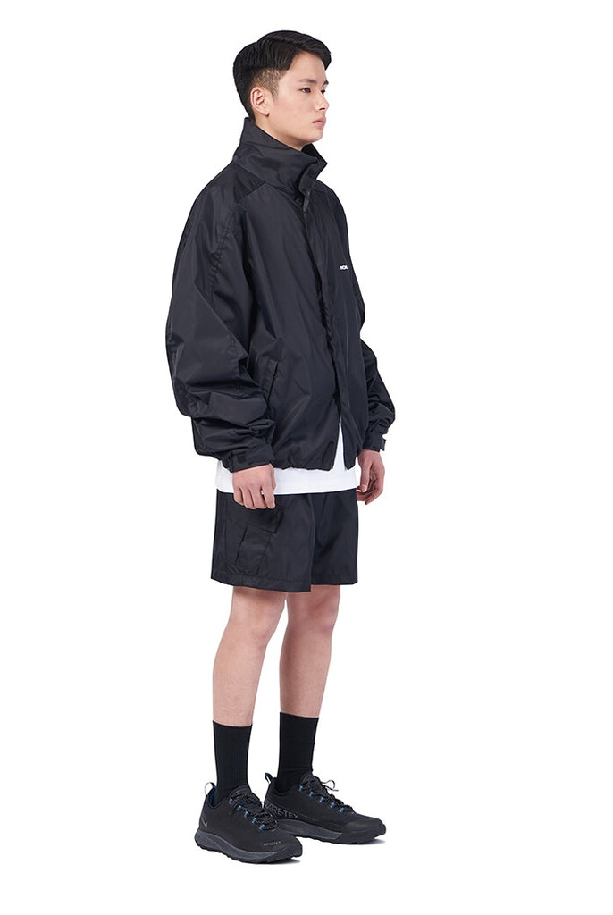 NOMANUAL(ノーマニュアル)  FD WINDBREAKER JACKET - BLACK