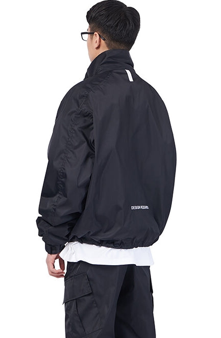 NOMANUAL(ノーマニュアル)  FD WINDBREAKER JACKET - BLACK