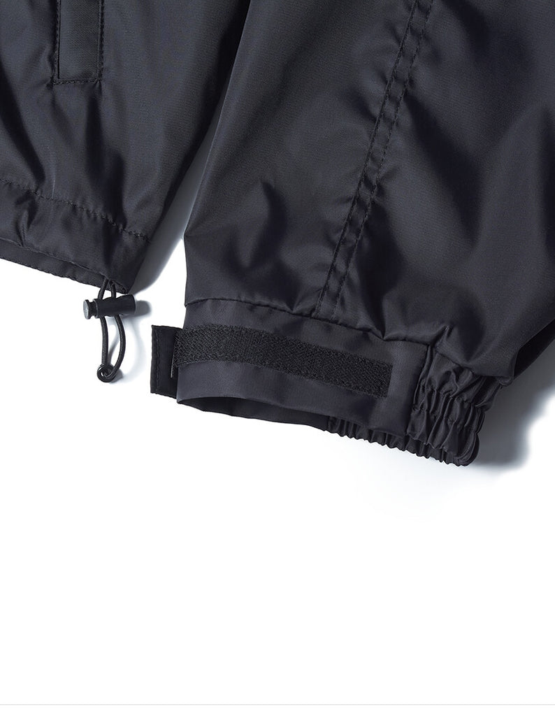 NOMANUAL(ノーマニュアル)  FD WINDBREAKER JACKET - BLACK
