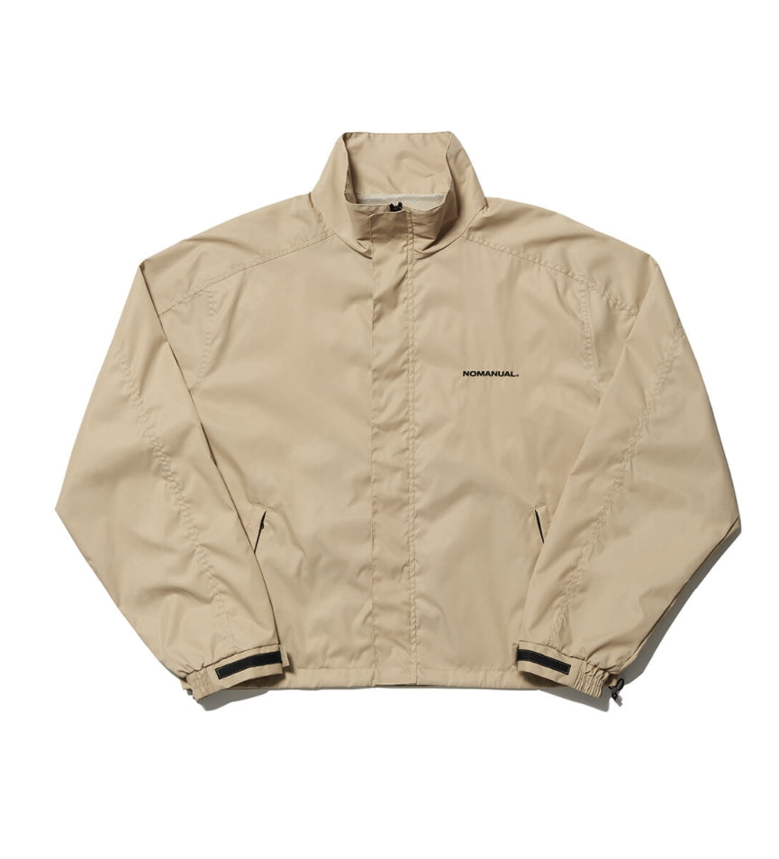 NOMANUAL(ノーマニュアル)  FD WINDBREAKER JACKET - BEIGE