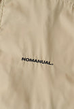 NOMANUAL(ノーマニュアル)  FD WINDBREAKER JACKET - BEIGE