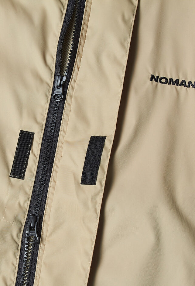 NOMANUAL(ノーマニュアル)  FD WINDBREAKER JACKET - BEIGE