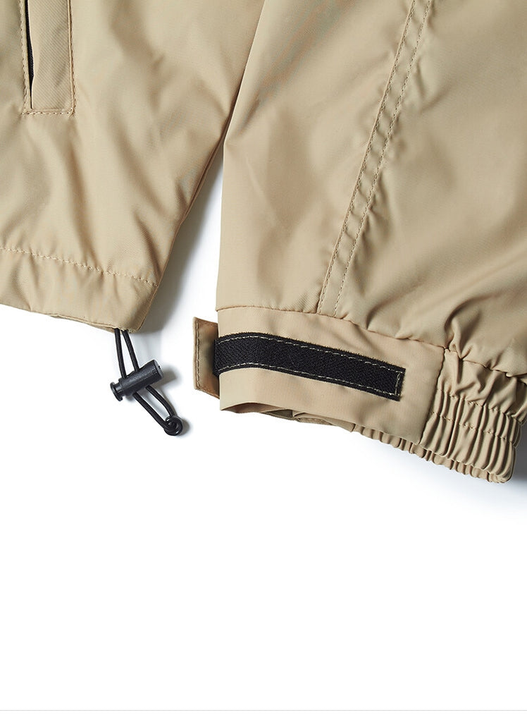 NOMANUAL(ノーマニュアル)  FD WINDBREAKER JACKET - BEIGE