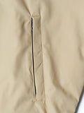NOMANUAL(ノーマニュアル)  FD WINDBREAKER JACKET - BEIGE