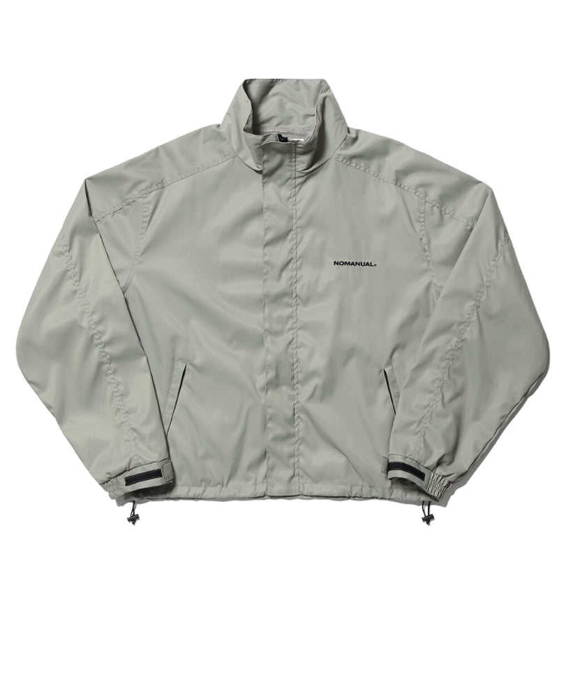 NOMANUAL(ノーマニュアル)  FD WINDBREAKER JACKET - WARM GRAY