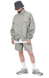 NOMANUAL(ノーマニュアル)  FD WINDBREAKER JACKET - WARM GRAY