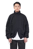 NOMANUAL(ノーマニュアル)  UTILITY JACKET - BLACK