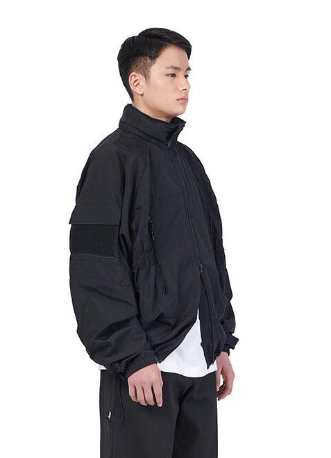 NOMANUAL(ノーマニュアル)  UTILITY JACKET - BLACK
