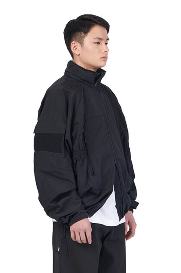 NOMANUAL(ノーマニュアル)  UTILITY JACKET - BLACK