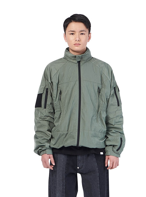 NOMANUAL(ノーマニュアル)  UTILITY JACKET - KHAKI