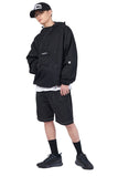 NOMANUAL(ノーマニュアル)  3DP ANORAK JACKET - BLACK