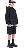 NOMANUAL(ノーマニュアル)  3DP ANORAK JACKET - BLACK