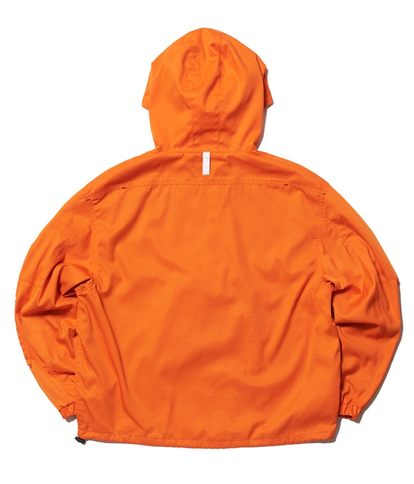 NOMANUAL(ノーマニュアル)  3DP ANORAK JACKET - ORANGE