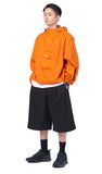 NOMANUAL(ノーマニュアル)  3DP ANORAK JACKET - ORANGE