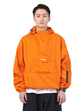 NOMANUAL(ノーマニュアル)  3DP ANORAK JACKET - ORANGE